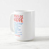Mug Frases de Madre (Devant gauche)