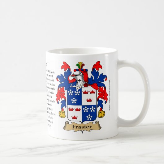 Mug Frasier, l'origine, la signification et la crête (Droite)