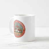 Mug Fraternité de mycologie forestière (Devant gauche)
