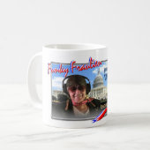 Mug Fraulien génial va à Washington (Devant gauche)