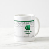 Mug freak dans les draps excel (Devant droit)