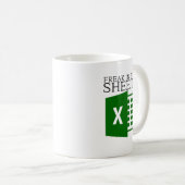 Mug Freak Dans Les Feuilles Excel (Devant droit)