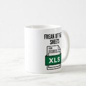 Mug Freak des feuilles (Devant droit)
