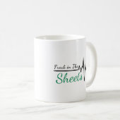 Mug Freak in the Sheets heartbeat - Funny Acoountant (Devant droit)