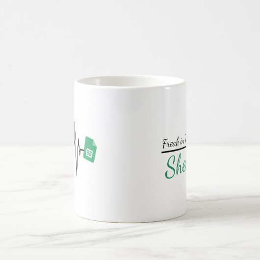 Mug Freak in the Sheets heartbeat - Funny Acoountant (Centre)