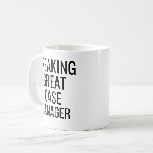 Mug Freaking Great Coque Manager (Devant gauche)