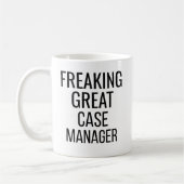 Mug Freaking Great Coque Manager (Gauche)