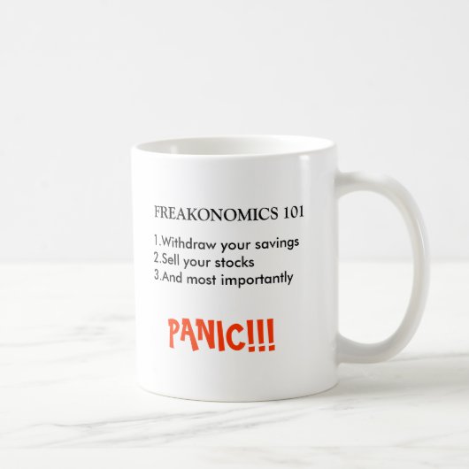 Mug Freakonomics 101 (Droite)
