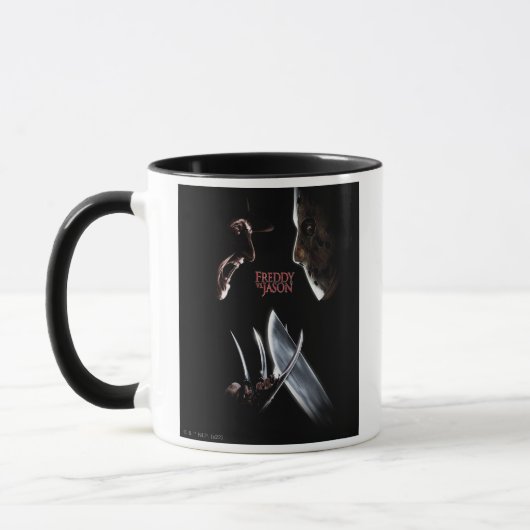Mug Freddy contre Jason | Affiche théâtrale (Gauche)