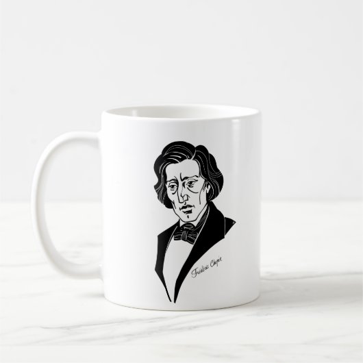 Mug Frederic Chopin (Gauche)