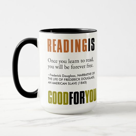 Mug Frederick Douglass (Gauche)