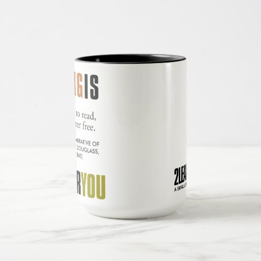 Mug Frederick Douglass (Centre)