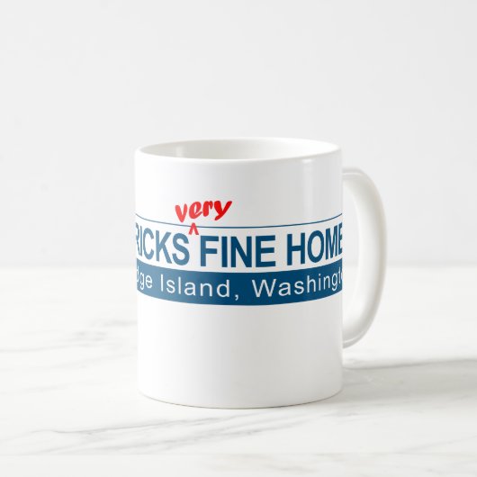 MUG FREDRICKS MAISONS TRÈS FINES (Devant droit)