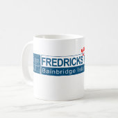 MUG FREDRICKS MAISONS TRÈS FINES (Devant gauche)