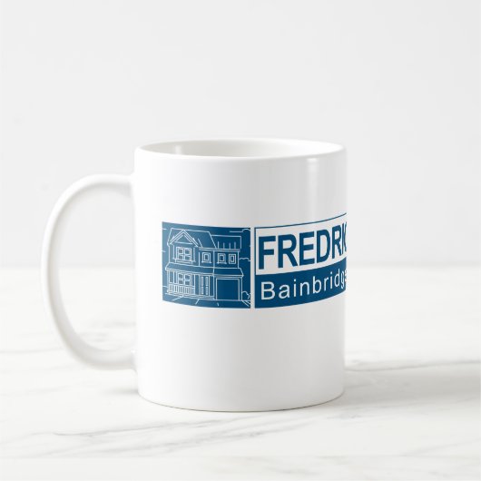 MUG FREDRICKS MAISONS TRÈS FINES (Gauche)