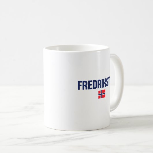 Mug FREDRIKSTAD Norvège (Devant droit)