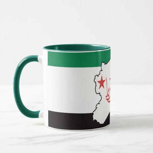 Mug Free Syrie Ce n'est pas en Syrie (Gauche)