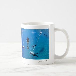 Mug Freediver avec des plongeurs de Tek