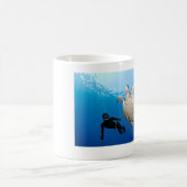 Mug Freediver et tortue verte (Centre)