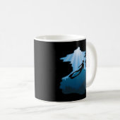 Mug Freediving - Plongeur libre sous-marin (Devant droit)