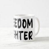 Mug Freedom Fighter (Devant droit)