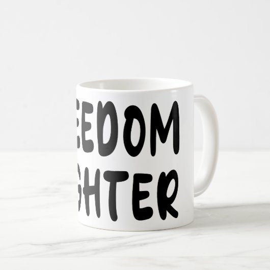 Mug Freedom Fighter (Devant droit)
