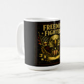 Mug Freedom Fighter – American Defender Pride (Devant gauche)