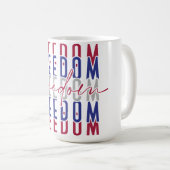 Mug Freedom Kamala Harris (Devant droit)