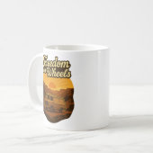 Mug Freedom on Wheels Retro Adventure (Devant gauche)