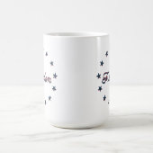 Mug Freedom Patriotic America 250 Stars Design (Centre)