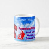 Mug FreedomRingsQ (Devant droit)
