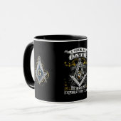 Mug Freemason (Devant gauche)