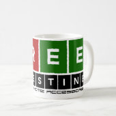 Mug FreePalestine ! (Devant droit)