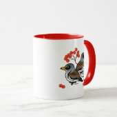 Mug Frégates avec baies (Devant droit)