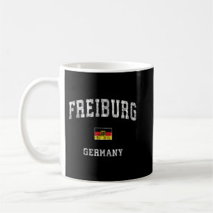 Mug Freiburg Allemagne Sport sportif Vintage Design