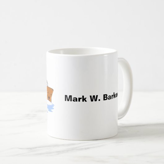 Mug Freighter Mark W. Barker (Devant droit)