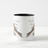 Mug Frein pour oiseaux Citation Oiseau Kestrel Couple (Centre)