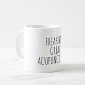 Mug Freiner grand acupuncturiste drôle Acupuncture (Devant gauche)