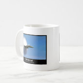 Mug Frelon du bang sonique F-18 (Devant gauche)