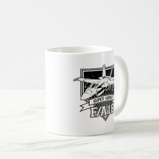 Mug Frelon F18 superbe (Devant droit)