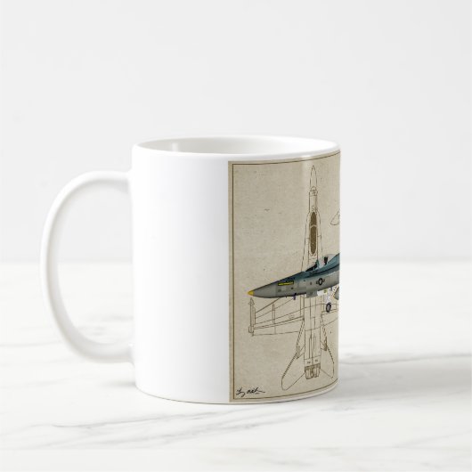Mug Frelon F-18 (Gauche)