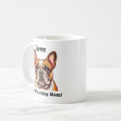 Mug French Bulldog, Ajouter le nom du chien, Changer d (Devant gauche)