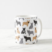 Mug French Bulldog - Choisissez votre couleur ! (Devant droit)
