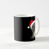 Mug French Bulldog Christmas Snow Winter Animals (Devant droit)