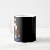 Mug French Bulldog Est Plus Intelligent Que Joe Biden (Devant gauche)