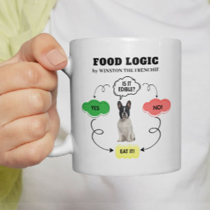 Mug French Bulldog Food Logic - Organigramme personnal