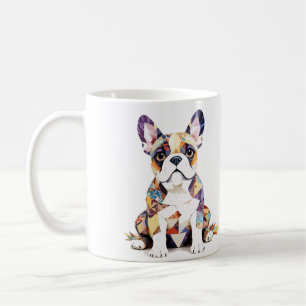 Mug French Bulldog Jouer Adorable Fun Joyful Animal
