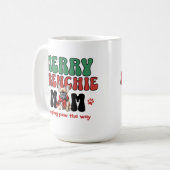 Mug French Bulldog Noël à maman (Devant gauche)