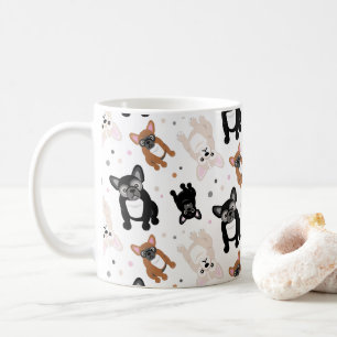 Mug French Bulldog Pups et Pois français