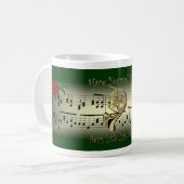 Mug French Horn~Ayez-Vous Un Joyeux Petit Noël (Devant gauche)